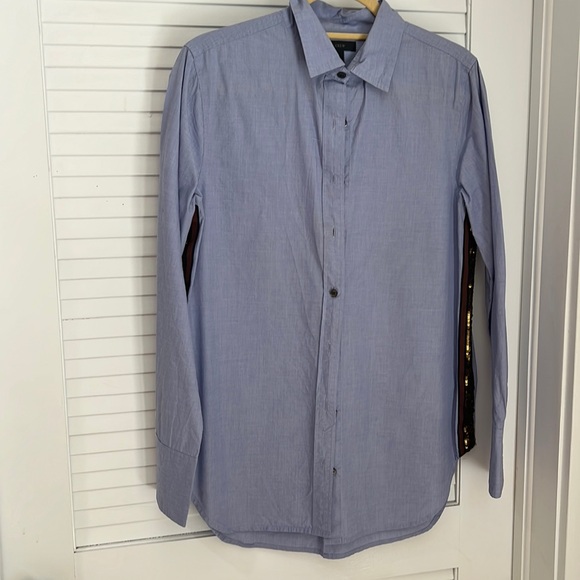Jcrew button down with sequins - Picture 1 of 4
